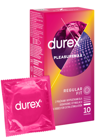DUREX Pleasuremax prezervatyvai, 10 vnt.