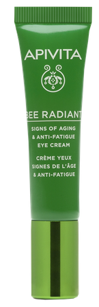 APIVITA Bee Radiant Signs of Aging & Anti-Fatigue paakių kremas, 15 ml