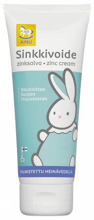 AINU Baby su cinku kūno kremas, 100 ml