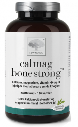 NEW NORDIC Cal Mag Bone Strong  kapsulės, 120 vnt.