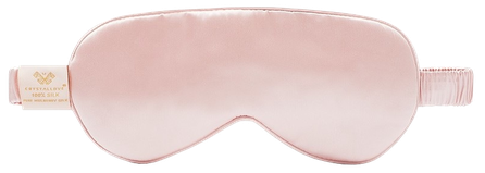 CRYSTALLOVE Rose šilkinė akių kaukė, 1 vnt.