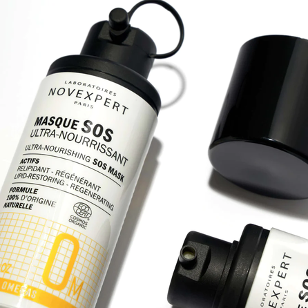 NOVEXPERT  Omega SOS Ultra-Nourishing acid veido kaukė, 50 ml