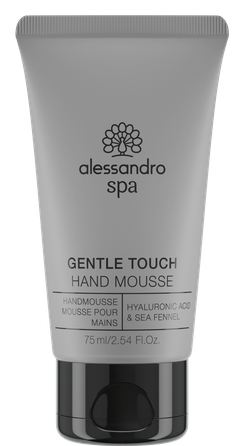 ALESSANDRO Gentle Touch Unisex rankų putos-kremas, 75 g