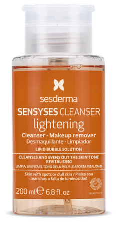 SESDERMA Sensyses Lightening, odai valyti ir makiažui pašalinti prausiklis, 200 ml