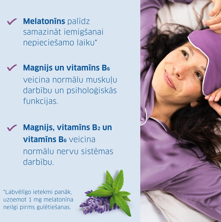 MAGNESIUM Diasporal PRO Miegui direkt paketėliai, 30 vnt.