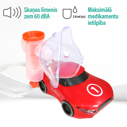 EVOLU  Super Car inhaliatorius, 1 vnt.