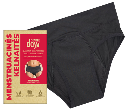 GENTLE DAY Boyshort S menstruacinės kelnaitės, 1 vnt.