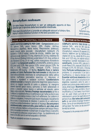 FORZA10 Active Wet Intestinal Colon, žuvis, šunims šlapias maistas, 390 g