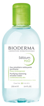 BIODERMA Sebium H2O micelinis vanduo, 250 ml