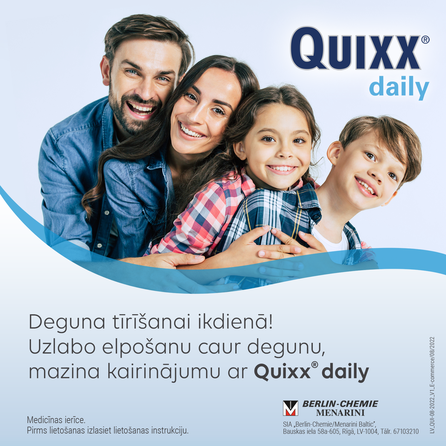 QUIXX  kasdienei nosies gleivinės priežiūrai nosies purškalas, 100 ml