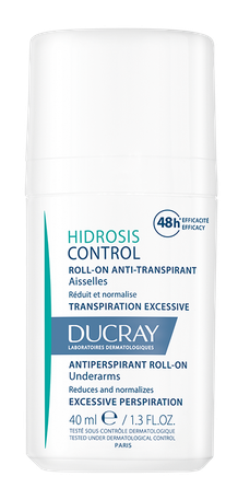 DUCRAY Hidrosis Control rutulinis dezodorantas, 40 ml