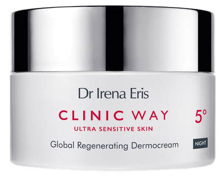 CLINIC WAY  5 Wrinkle Filling naktinis veido kremas, 50 ml