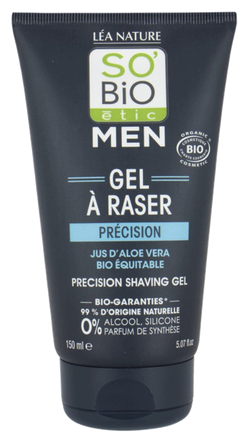 SO BIO ETIC Men Precision skutimosi gelis, 150 ml