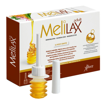 MELILAX Adult klizma, 6 vnt.