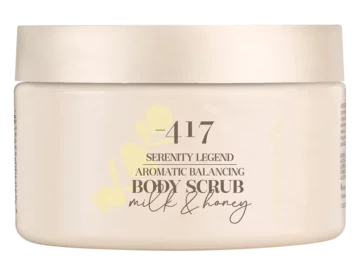 MINUS 417 Serenity Legend Aromatic Balancing Milk & Honey šveitiklis, 400 g