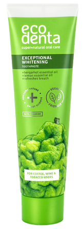 ECODENTA su bergamotės ir citrinų eteriniais aliejais dantų pasta, 100 ml