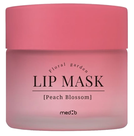 MEDB Floral Garden su persikų žiedais lūpų kaukė, 20 g