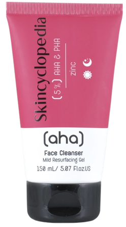 SKINCYCLOPEDIA su regeneruojamuoju kompleksu, AHA ir PHA rūgštimis veido prausiklis, 150 ml