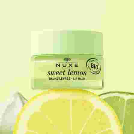 NUXE Sweet Lemon lūpų balzamas, 15 g