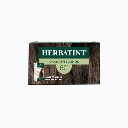 HERBATINT 6C Dark Ash Blonde plaukų dažai, 170 ml