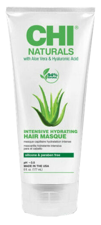 CHI Naturals Aloe Vera drėkinanti plaukų kaukė, 177 ml
