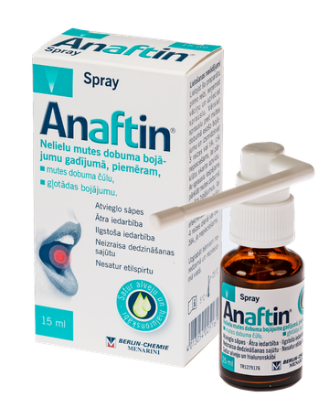 ANAFTIN   Spray purškiklis, 15 ml