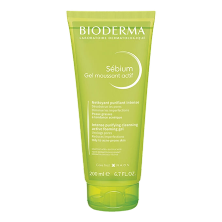 BIODERMA Sebium Active Foaming valomasis gelis, 200 ml