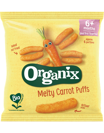 ORGANIX bio su morkomis, 6M lazdelės, 20 g