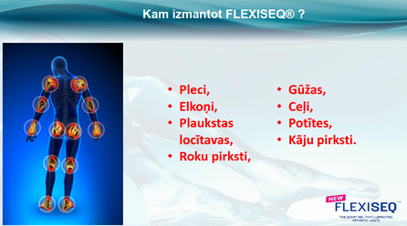 FLEXISEQ  sąnarių funkcijai palaikyti tepalas, 50 g