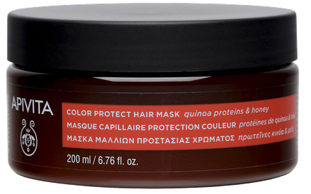 APIVITA Quinoa Protein & Honey plaukų kaukė, 200 ml