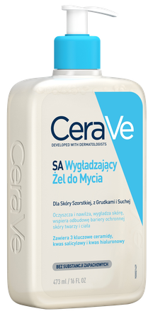 CERAVE SA Smoothing prausimosi gelis, 473 ml