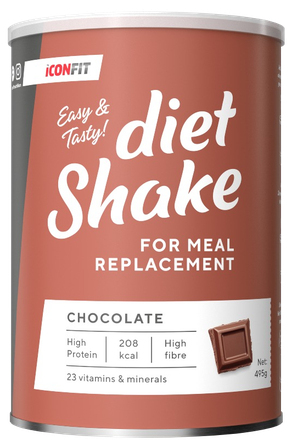 ICONFIT Diet Shake - Chocolate kokteilis, 495 g