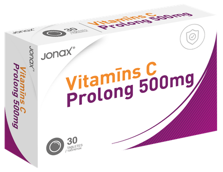 JONAX Vitamin C Prolong  tabletės, 30 vnt.