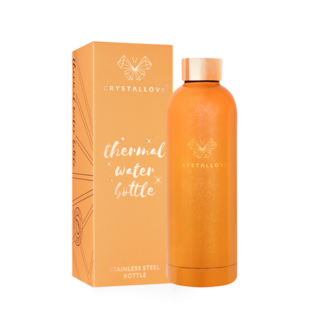 CRYSTALLOVE Peach Fuzz Thermal butelis, 500 ml