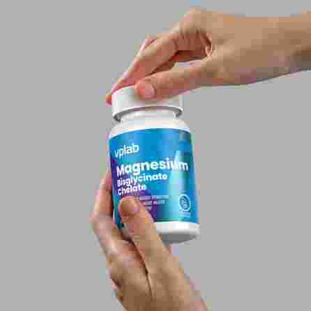 VPLAB Magnesium Bisglycinate kapsulės, 60 vnt.