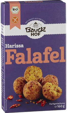 BAUCK HOF falafeliams su aitriąja paprika, ekologiškas mišinys, 160 g