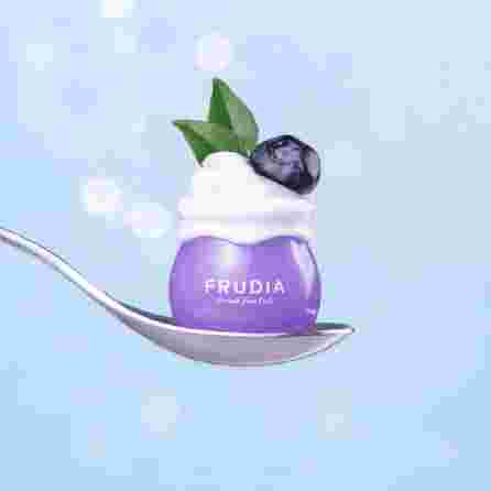 FRUDIA Blueberry Hydrating Intensive Mini veido kremas, 10 g