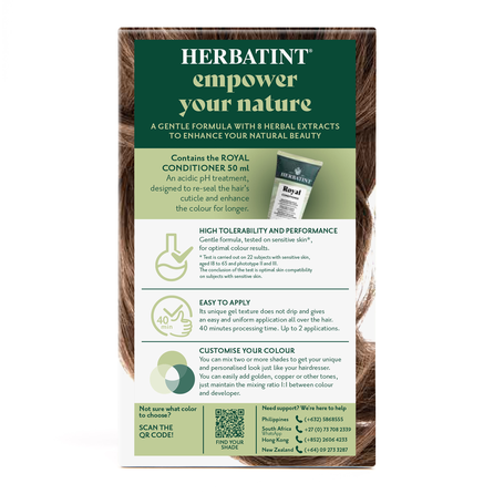 HERBATINT 6D Dark Golden Blonde plaukų dažai, 170 ml