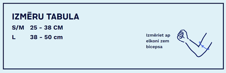 PULSAAR S/M Germanium Compression kompresinės rankų ortozė, 1 pora