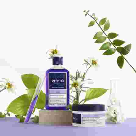 PHYTO PHYTO Purple No Yellow šviesių dažytų plaukų šampūnas, 250 ml
