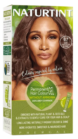 NATURTINT Without Ammonia Dark Chocolate Blonde 6.7 plaukų dažai, 1 vnt.