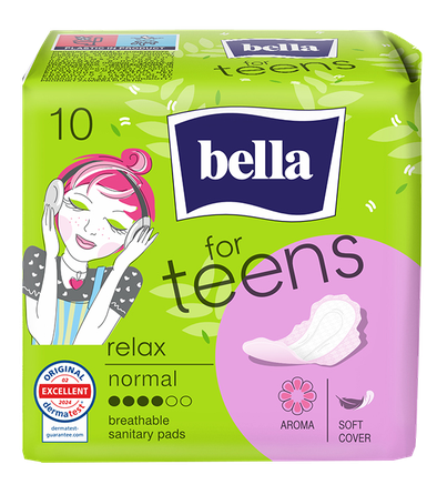 BELLA Teens Ultra Relax higieniniai paketai, 10 vnt.