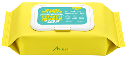 ARIUL Stress Relieving, drėkinančios ir makiažą valančios servetėlės, 80 vnt.