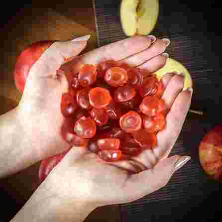 ULTRAVIT   obuolių sidro acto guminukai, 60 vnt.