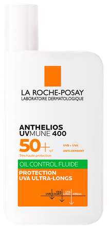 LA ROCHE-POSAY Anthelios Uvmune Oil Control Fluid SPF 50+ apsauginis kremas nuo saulės, 50 ml