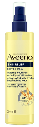 AVEENO Skin Relief Body Oil purškalas, 200 ml
