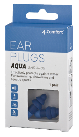 4-COMFORT Aqua ausų kamštukai, 2 vnt.