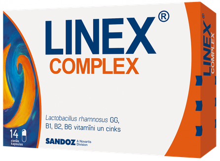 LINEX Complex kapsulės, 14 vnt.