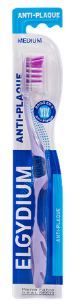 ELGYDIUM Antiplaque Medium dantų šepetėlis, 1 vnt.