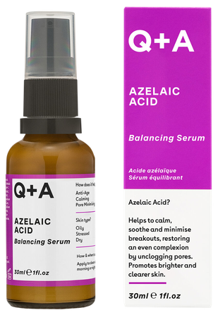 Q+A Azelaic Acid balansuojantis serumas, 30 ml